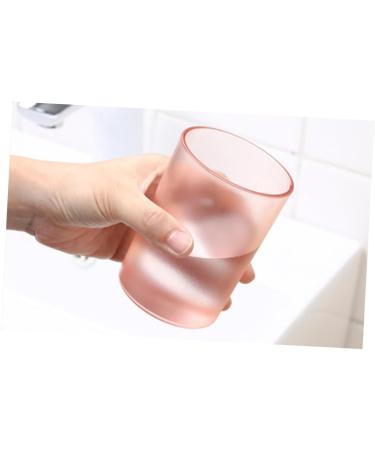 Buy Cabilock Pink Bathroom Toothbrush Cup - 7.5X10 cm Water Mug | International Shipping Available - Buy Online on GoSupps.com
