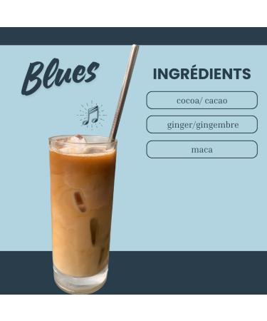 LES SIFFLEUX Hot Chocolate Vitality Drink - Discovery Bundle (3-Pack) - Trio Includes our Cacao Blends Blues Tango and Bollywood (3 x 100g) - Caffeine-Free Sugar-Free Vegan Cocoa Blend - Buy Online on GoSupps.com