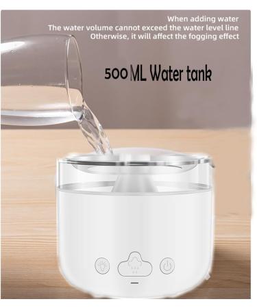 Rain Cloud 500ML Humidifier with Remote LED Lights & Aromatherapy - Ideal for Sleep & Relaxation - Buy Online on GoSupps.com