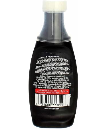 KIWI Leather Dye Restorer - Black | For Shoes, Boots, Furniture, Jacket, Briefcase | Includes Sponge Applicator - Buy Online on GoSupps.com