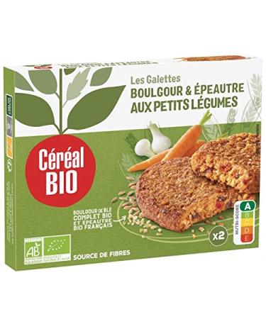 CEREAL BIO - Spelt Vegetable Pancakes 200G - Pack of 4