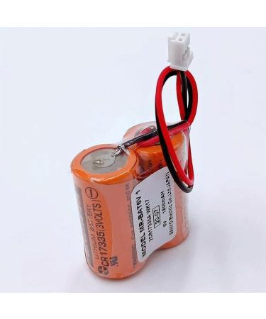 Buy 2 Pack 6V 1800mAh MR-BAT6V1 2CR17335A WK17 PLC Battery for Mitsubishi M80 Driver MR-J4 Servo System - International Shipping Available - Buy Online on GoSupps.com