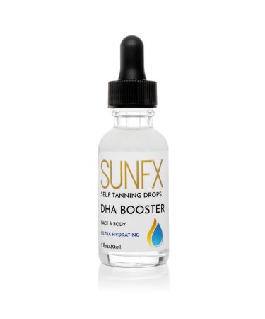 SunFX DHA Booster Drops | All Natural | Sunless tanning additive 1fl oz.