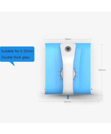 Magnetic Window Cleaner Wiper Glass Washing Cleaning Tool Brush with Anti-Falling Twine Suitable for Home Office Car Glass 5-32 mm - Buy Online on GoSupps.com