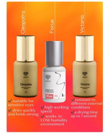 Cleopatra Glue - Premium Eyelash Extensions Adhesive for Professional Use | Lovely Lashes - Buy Online on GoSupps.com