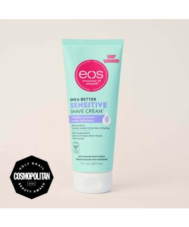 eos Sensitive Skin Shaving Cream for Women - Colloidal Oatmeal Formula | 24-Hour Hydration | 7 fl oz (Pack of 4) - Buy Online on GoSupps.com