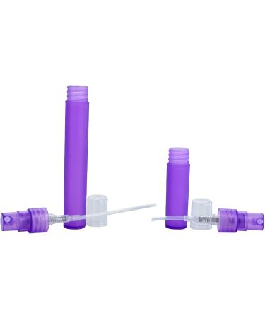 Zeoabsy 20PCS 3ml Matte Purple Spray Bottles - Fine Mist Pump Atomizers with Funnels for Perfume Water & Alcohol - Travel-Friendly Design - Buy Online on GoSupps.com