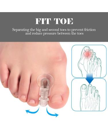 4 Pairs Bunion Splitters for Women & Men | Foot Adjusters & Spacers for Comfort & Pain Relief - Buy Online on GoSupps.com