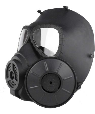 Huenco Tactical Dummy Gas Mask | Full Face Skull CS Mask for Paintball Cosplay & Halloween Protection - Buy Online on GoSupps.com