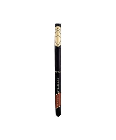 L'Or al Paris Eyeliner with a precise felt tip for the perfect eyeliner and irresistible eyes make-up super liner Perfect slim No. 03 Brown (brown) 1 piece 03 Brown 1 piece (1 Pack) - Buy Online on GoSupps.com