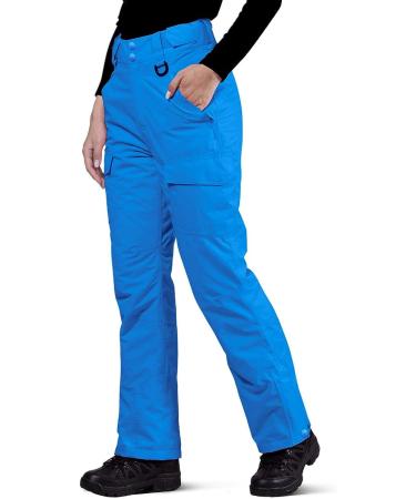 FREE SOLDIER Women's Waterproof Snow Ski Pants - Marina Blue, Small (4-6) 32L Slim Fit - Buy Online on GoSupps.com