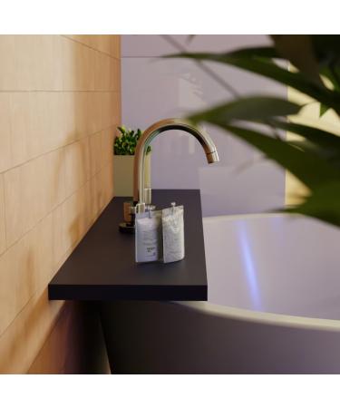 MAQA 50 pieces Single use shower shampoo doypack 30 ml shower shampoo with white nettle extracts hotel shower shampoo sachets courtesy line for B&Bs - Buy Online on GoSupps.com