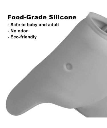 Bath Spout Cover  Faucet Cover Baby Tub Spout Cover Bathtub Faucet Cover for Kids -Tub Faucet Protector for Baby - Silicone Spout Cover Gray Elephant - Kids Bathroom Accessories - Free Bathtub Toys - Buy Online on GoSupps.com