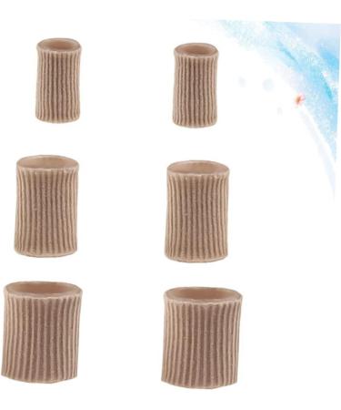 CLISPEED 6pcs Toe Tubes Sleeves Foot Toe Ecallus Sleeves Bunion Toe Separator Silicone Remover Silicone Gel Bunion Pads Fabric Toe Sleeves Shoe Toe Protector Toe Sleeves Silicone Corn - Buy Online on GoSupps.com