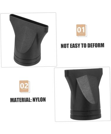 PLAFOPE 4pcs Hair Dryer Accessories Dryer Parts Hairdryer Narrow Nozzle Blow Dryer Attachment Plastic Black - Buy Online on GoSupps.com