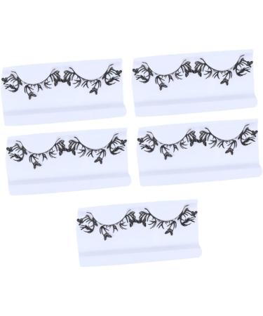 FOMIYES 10 Pairs Paper Cutting Lashes False Eyelashes Kit Artificial Eyelashes False Lashes Makup Party Eyelash Dress Masquerade Lashes Pink Cutting Shears Fake Lashes Natural The Photo - Buy Online on GoSupps.com