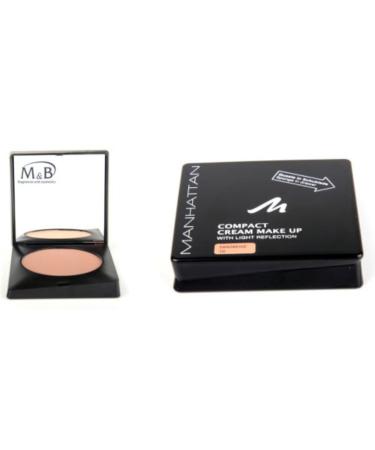 Manhattan 18209 Compact Cream Makeup - Natural 10g | Buy Online for International Shipping - Buy Online on GoSupps.com