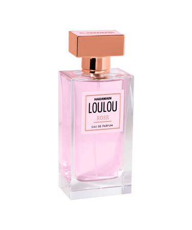 Al Haramain Loulou Rose - Perfume for Women - Long Lasting Body Spray - Fragrant Masterpiece with Peony Litchi and Nutmeg - 3.33 oz EDP Spray