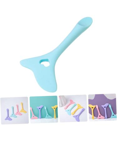 Beatifufu Eyeliner Aid Makeup Stencil Eyelash Kit Lash Tool Mask Applicator Face Cream Spoon Liquid Lipstick 11.7X5.9CM Blue - Buy Online on GoSupps.com