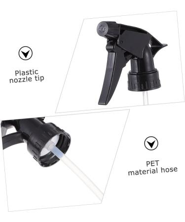 10pcs Sparkle Tops Spray Bottle Nozzle - Nasal Sprayer Trigger Replacement Pumps for Liquid Bottles - Black Glitter Lotion Pump Heads for Women - Buy Online on GoSupps.com