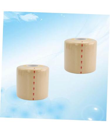 2 Rolls Waterproof Ankle Tape - Self Adhering Sports Bandages for Knee & Car Windshield | Fake & Mouth Sports Tape | Durable Artificial Membrane Twine - Buy Online on GoSupps.com