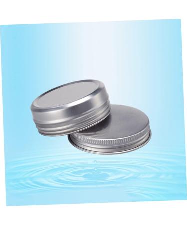 VINTORKY Box Tea Containers Candy Containers for Kitchen Tea Canister Containers with Lids Balm Cosmetic Jars Trip Lotion Aluminium Jar Purses Cream Jars with Lids Travel Metal Candle Size 2 Silver - Buy Online on GoSupps.com