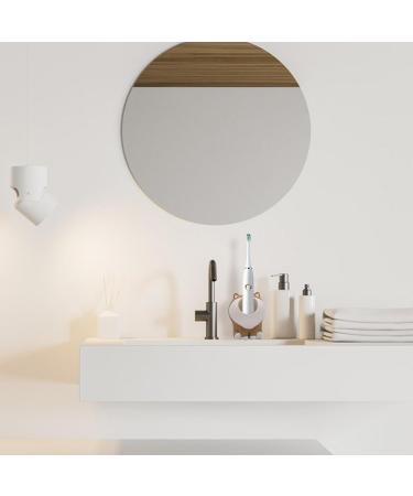Animal Toothbrush Holder & Stand Organizer | Punch-Free Bathroom Storage for Makeup Brushes Razors & Toothpaste - Buy Online on GoSupps.com