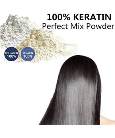 SowSmile Keratin Collagen Silk Hair Scalp Care Lengthen Vitamins Serum Treatment Perfect Mix Powder BCCA - Buy Online on GoSupps.com