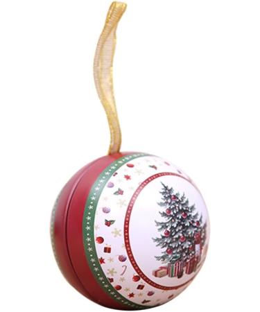 OUNONA Christmas Candy Tin 1 Pc Christmas Tree Hanging Decorations Afro Soap Mold Candy Boxes Container Food As Shown 1 pcs - Buy Online on GoSupps.com