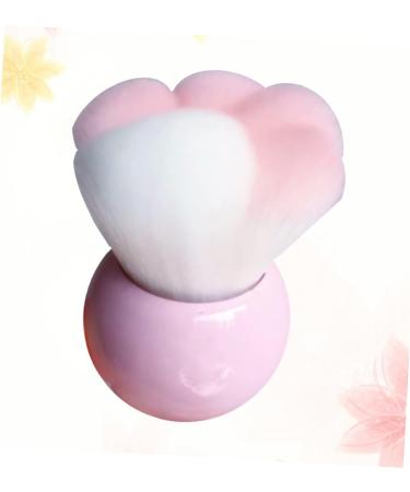 minkissy Face Cosmetic Brush Facial Mud Brush Makeup Blush Brush Highlighter Brush Cosmetic Foundation Tool Eyeshadow Applicator Portable Foundation Brush Powder Nail Brush Miss Mix 6.5X5X5CM Pink - Buy Online on GoSupps.com