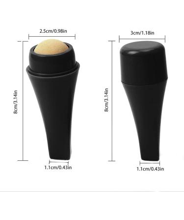 Volcanic Oil-Absorbing Face Roller | Oil Control Stick for Shrink Pores | Reusable Skincare Tool - Mini Massage Perfect for On-the-Go - Buy Online on GoSupps.com