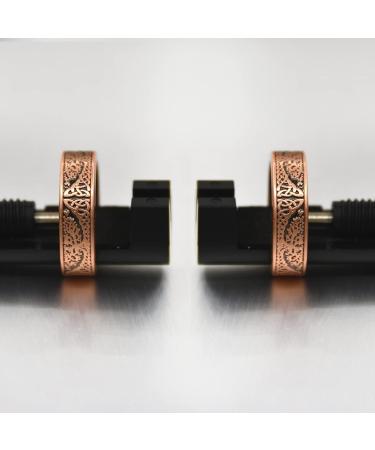Vicmag Magnetic Copper Rings for Women - 4X Strength, 3500 Gauss Magnets, Adjustable, 100% Solid Pure Copper - 2PCS Set in Jewelry Gift Box (Copper Life Tree) - Buy Online on GoSupps.com