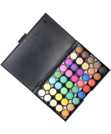 Angoily 3pcs 40 Pearly Colors Makeup Lustre for Eyeshadow Smoky Shadow Cosmetic Eye Ladies Matte Girls - Buy Online on GoSupps.com