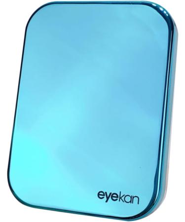 Buy Healvian Travel Case for Contact Lenses - Durable Plastic Container Mirror & Holder - Convenient Storage for Glasses & Lens Care - 8.3x6.2x2.1cm - Blue - Buy Online on GoSupps.com