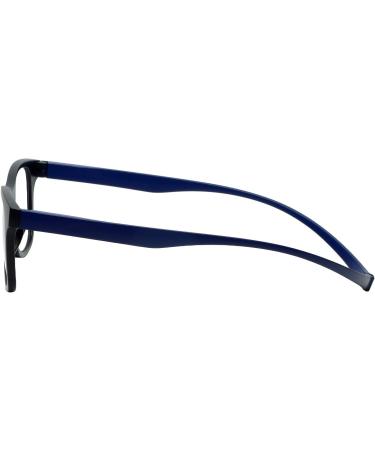 Magz Chelsea +3.00 Reading Glasses - Stylish Black/Blue Magnetic Neck Readers for Men & Women - Buy Online on GoSupps.com