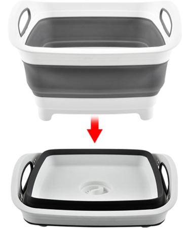 Camping Dish Washing Station - Baby Bottle Wash Basin | Camping Sink Wash Tub Foldable Dish Pan with Handle | Portable Dish Tub | Camp Sink | Wash Basin for Outdoor Activities Camping Hiking RVs  - Buy Online on GoSupps.com