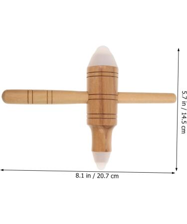 Buy Healeved 3ST Acupuncture Trigger Point Massage Stick | Thai Massage Tool for Neck & Body | Wooden Massager | International Shipping - Buy Online on GoSupps.com