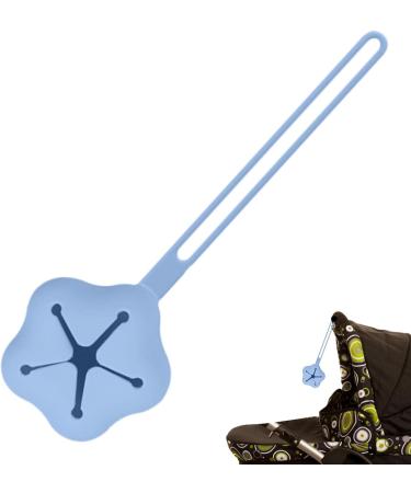Buy Virtcooy Silicone Pacifier Holder | Pentagram-Shaped Baby Pacifier Container & Storage Bag - Perfect for Diaper Pocket - Blue - Buy Online on GoSupps.com