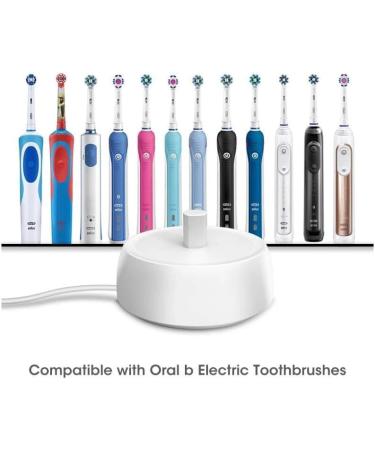 USB Charging Station Inductive Charger for Travel | Compatible with Braun Oral-B Electric Toothbrush - Buy Online on GoSupps.com