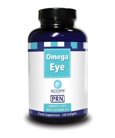 PRN Omega Eye - Omega 3 Oil with Vitamin D3 Nutritional Supplement (120 Softgels)