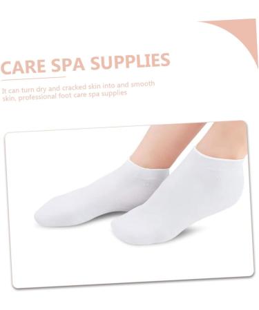minkissy 4 Pairs Exfoliating Moisturizing Socks Features Socks for Women Cosmetic moisturizing Socks Heel Socks for Dry Cracked feet Toe spa Masks spa Socks Sebs Supplies Girl Foot - Buy Online on GoSupps.com