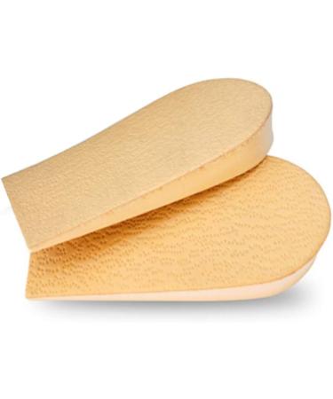 FabaCare Lift Heel Premium Leather Shoe Insole | Comfort Foam Layer Heel Pad & Cushion 1.5 cm Wedge | International Shipping - Buy Online on GoSupps.com