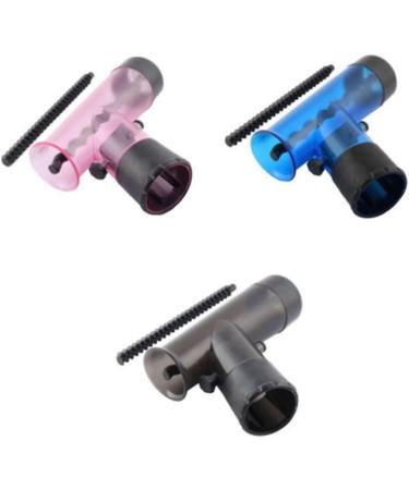 FOMIYES Hair Dryer Spiral Curl Rollers Rod Curls Hair Perm Rods Dryer Mouth Cover Curlers Roll Curly 21.5*16*6.3cm Blue - Buy Online on GoSupps.com