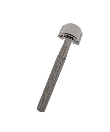 Manual Pocket Beard Trimmer - Double Sided Metal Grooming Tool for Facial Hair - Compact Handheld Design (Black) - Buy Online on GoSupps.com