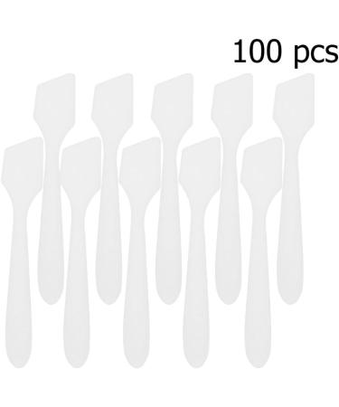 100pcs Makeup Spoon Set - Cosmetic Scoop & Spatula for Face Mask & Cream Application | International Shipping Available - Buy Online on GoSupps.com
