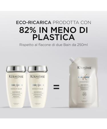 K RASTASE Densifique - Bain Densit - Plumping Shampoo - Long-Lasting Volume and Densifying Effect - Hyaluronic Acid and Gluco-Peptides - Thinning Hair Losing Density - Buy Online on GoSupps.com