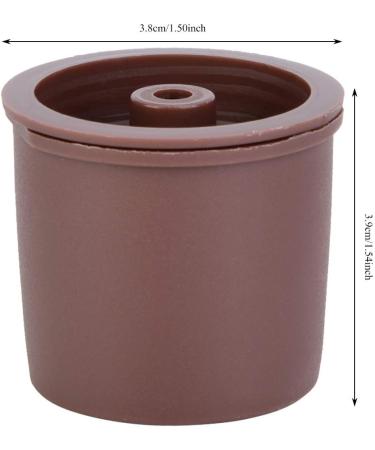 BstXqty 5PCS Coffee Filter Food Plastic Reusable Coffee Capsules Pod Filter Coffee Cups Strainer Suitable for Coffee Accessories Replacement - Buy Online on GoSupps.com