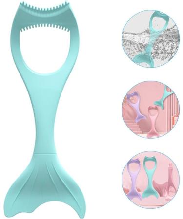 Mipcase Mascara Shield 3 in 1 Eyelash Tool Silicone Mascara Guard Compact Eyelash Separator Tool for Women Girls Blue - Buy Online on GoSupps.com