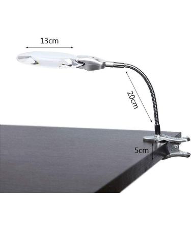 Screen Magnifier Desktop Magnifier Lighted Old Man Reading Watch HD Repair Large Mirror Children's Magnifier Magnifier with LED Light - Buy Online on GoSupps.com