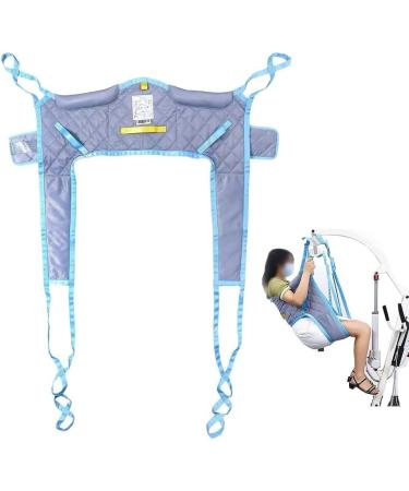 Lifting belt for lifter medical transfer belt toilet lean belt leg carrier toilet lean belt for bariatric lifter medical transfer belt for paralyzed older and disabled people (size